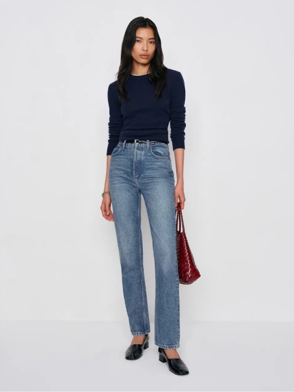 REFORMATION JEANS Straight Leg Jeans - EUC, 26